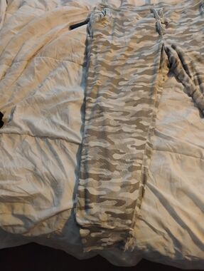 Gray Camo Jogger Sweatpants